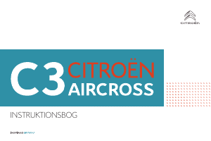 Brugsanvisning Citroën C3 Aircross (2021)