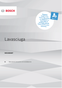 Manuale Bosch WDU2852KPL Lavasciuga