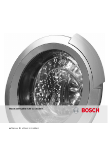 Manual Bosch WKD28540EU Mașină de spalat cu uscator