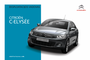 Vadovas Citroën C-Elysee (2017)