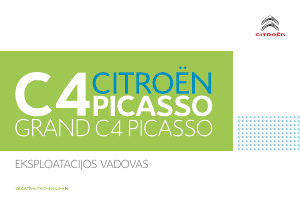 Vadovas Citroën C4 Picasso (2018)