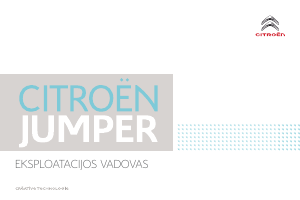 Vadovas Citroën Jumper (2017)