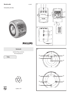 Manuál Philips AJ3400 Rádio s alarmem