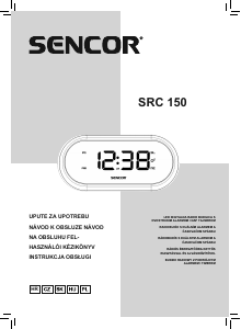 Priručnik Sencor SRC 150 Radioprijamnik s budilicom