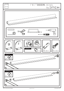 Manual Piet Boon Soft Touch Roller Blind