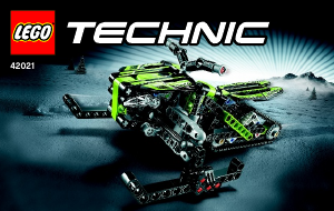 Hướng dẫn sử dụng Lego set 42021 Technic Xe trượt tuyết
