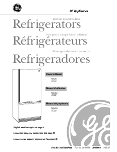 Mode d’emploi GE TCX22PACAAA Réfrigérateur combiné