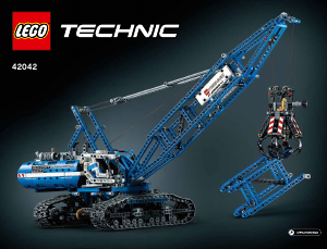 Manual de uso Lego set 42042 Technic Grúa móvil