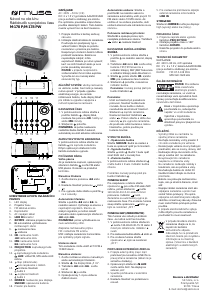 Návod Muse M-178 PW Rádiobudík