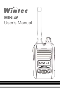 Manual Wintec Mini46 Walkie-talkie