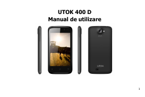 Manual UTOK 400D Telefon mobil