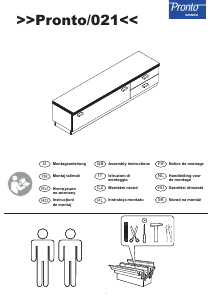 Manual Pronto Zippo TV Bench