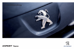 Brugsanvisning Peugeot Expert (2013)