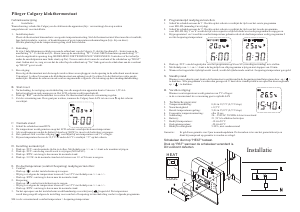 Mode d’emploi Plieger Calgary Thermostat