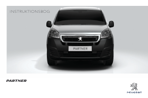 Brugsanvisning Peugeot Partner (2016)