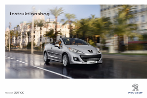 Brugsanvisning Peugeot 207 (2013)