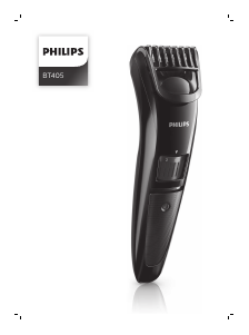 Manual Philips BT405 Aparador de barba