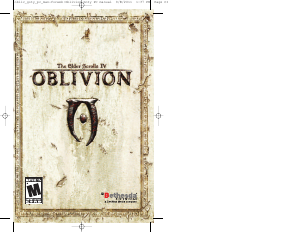 Handleiding PC The Elder Scrolls IV - Oblivion