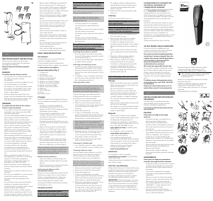 Handleiding Philips-Norelco BT1217 Baardtrimmer