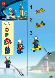 Manuale Lego set 6731 Island Skateboard di Pepper