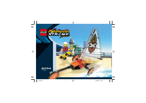 Bruksanvisning Lego set 6734 Island Vindsurfing