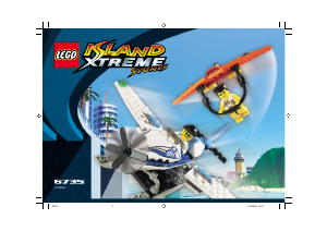 Manual de uso Lego set 6735 Island Persecución de aire