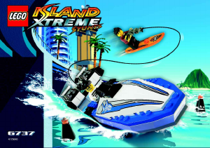 Bruksanvisning Lego set 6737 Island Jet ski