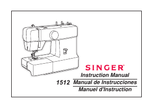 Manual de uso Singer 1512 Promise Máquina de coser