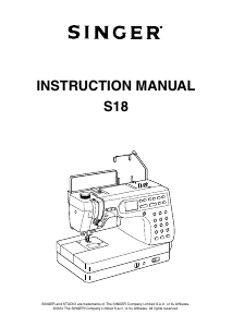 Manual Singer S18 Sewing Machine