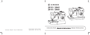 Manual de uso Singer 2860 Máquina de coser