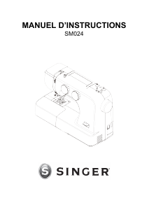 Mode d’emploi Singer SM024 Machine à coudre
