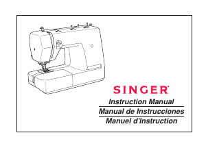 Manual de uso Singer 1732 Esteem Máquina de coser