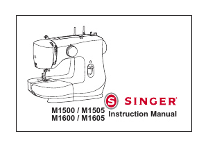 Manual Singer M1600 Sewing Machine