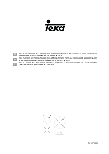 Manual de uso Teka TT 6415 Placa