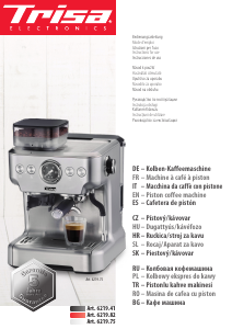 Mode d’emploi Trisa Barista Plus Machine à expresso