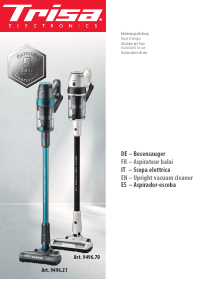 Manual de uso Trisa Quick Clean Professional T9670 Aspirador