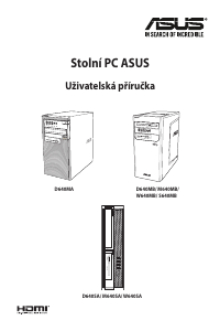 Manuál Asus D640MB PRO Stolní počítač