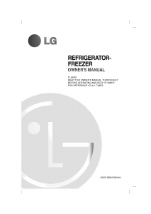 Handleiding LG GR-403SLQ Koel-vries combinatie