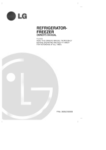 Manual LG GR-122SJ Fridge-Freezer