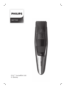 Brugsanvisning Philips SBT720 Star Wars Skægtrimmer