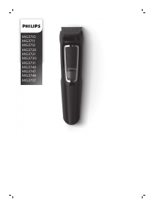 Manual Philips MG3740 Beard Trimmer