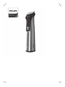 Mode d’emploi Philips MG7735 Tondeuse à barbe