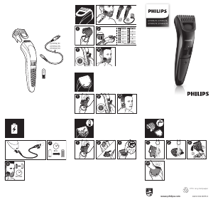 Manual Philips QT3310 Beard Trimmer