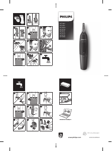 Handleiding Philips NT5180 Neushaartrimmer