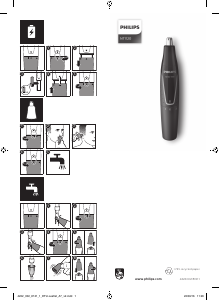 Manual Philips NT1120 Nose Hair Trimmer