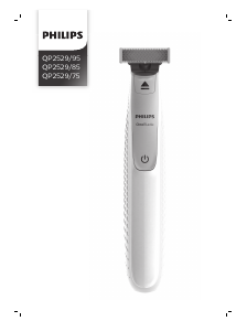 Manual Philips QP2529 One Blade Shaver