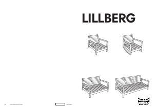 Használati útmutató IKEA LILLBERG Kanapé