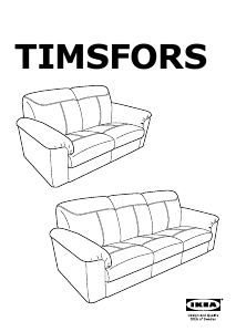 사용 설명서 이케아 TIMSFORS 소파