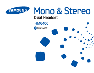 Handleiding Samsung HM6400 Headset