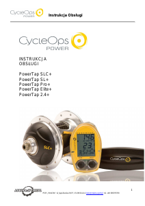 Instrukcja CycleOps PowerTap Pro+ Licznik rowerowy